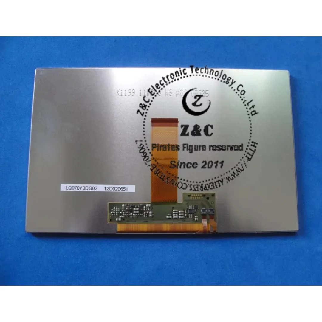 

Оригинальный 7-дюймовый ЖК-дисплей LQ070Y3DG02 800*480 с сенсорным экраном и дигитайзером для промышленного оборудования SHARP
