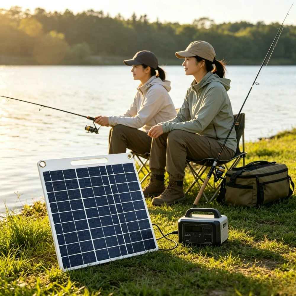 15W 20W Solar Panel Portable Charger Water Resistant 5V Dual USB Fast Charger Outdoor Emergency Power for Camping Hiking RV