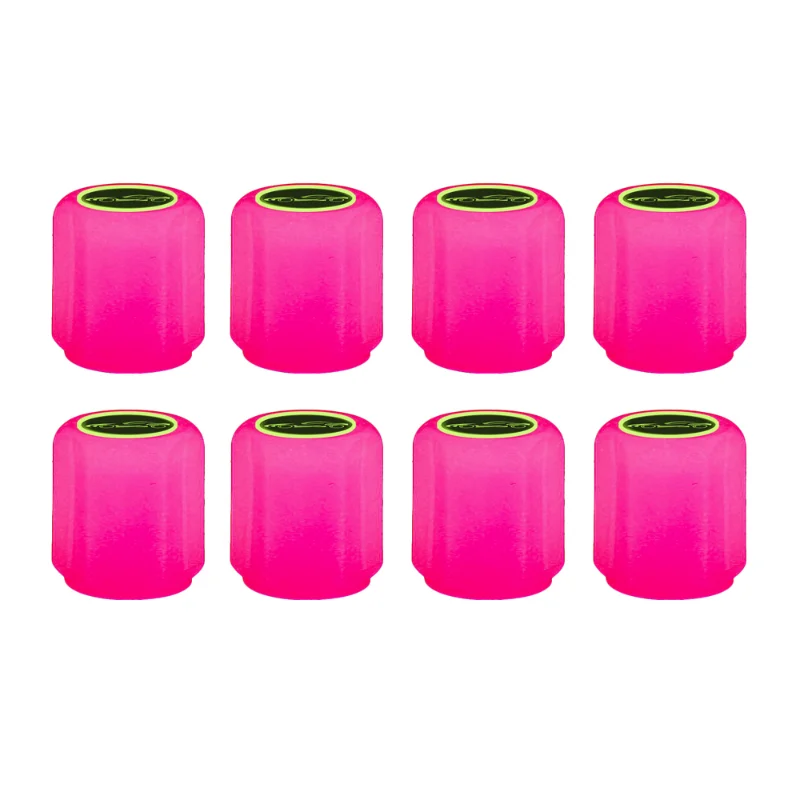 Pink Purple Car Tire Luminous Valve Cap Dustproof Cover Bicycle Motorcycle Universal Tyre Rim Stem Night Glowing Caps