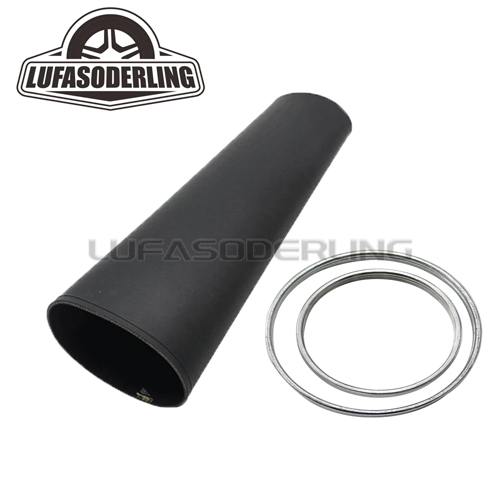 

1Set Rear Air Suspension Rubber Sleeve + Rings For GMC Yukon 1500 2000-2006 Cadillac DTS 2006-2011 Chevrolet 25979391