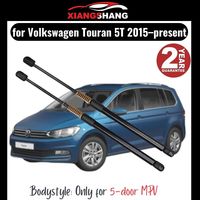 2pcs Rear Tailgate Damper for Volkswagen Touran 5T 5-door MPV 2015–presentTailgate WITH SPRING Trunk Boot Gas Charged Gas Struts