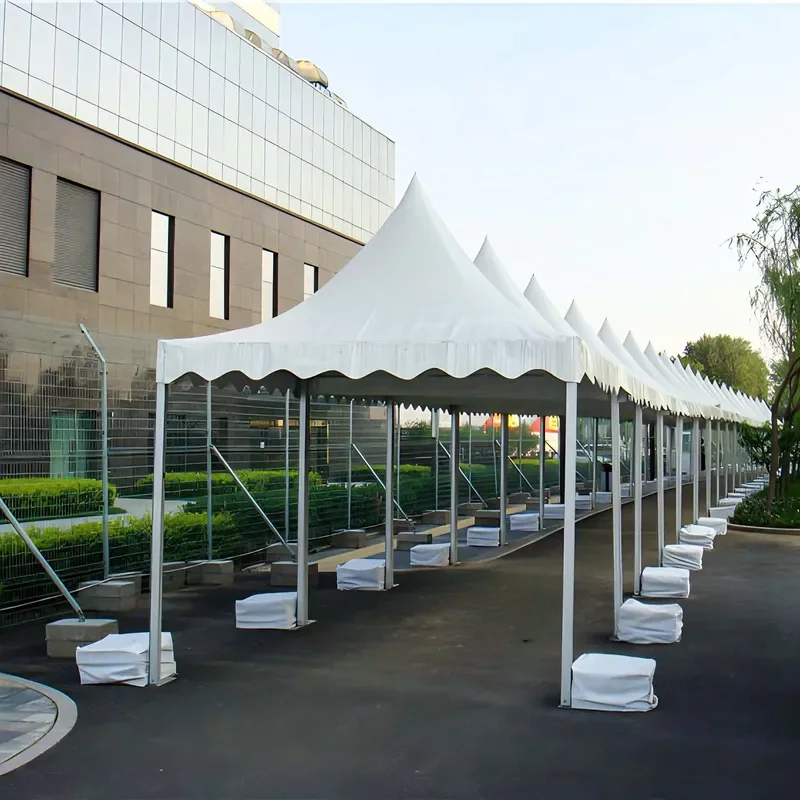 for 10X10m Marquee Canopy Pagoda Wedding Tent Hot Sale in Philippine