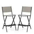 

Costway Set Of 2 Outdoor Bar Chair Folding Bar Height Stool With Metal Frame Coffee
