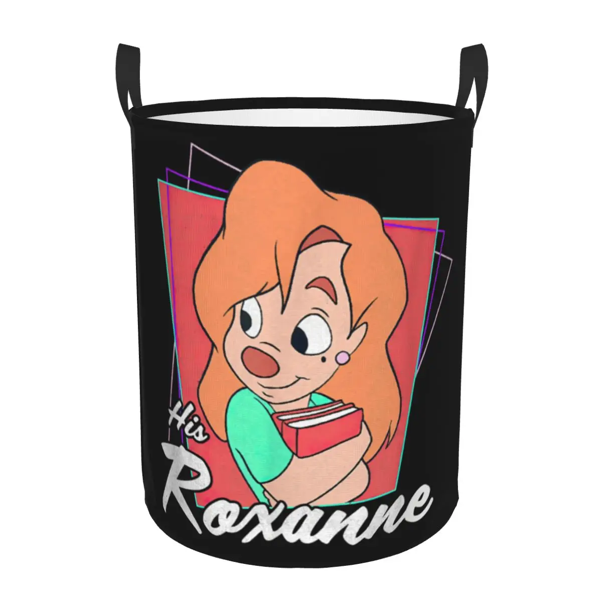 

Винтажная корзина для белья из фильма Goofy на заказ, складная корзина для одежды на день Святого Валентина, органайзер для игрушек, контейнеры для хранения