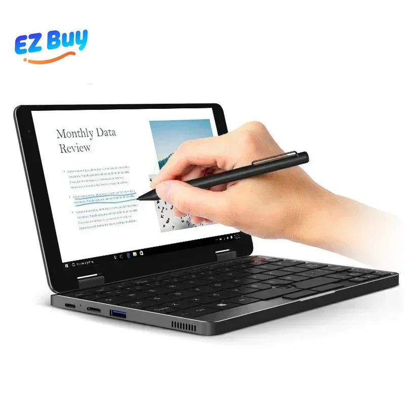 حار بيع 2024 CHUWI MiniBook 8 بوصة 8 بوصة N100 16GB RAM 512GB 1 تيرا بايت 2 تيرا بايت SSD Win11 يده الأعمال السفر جيب كمبيوتر محمول صغير