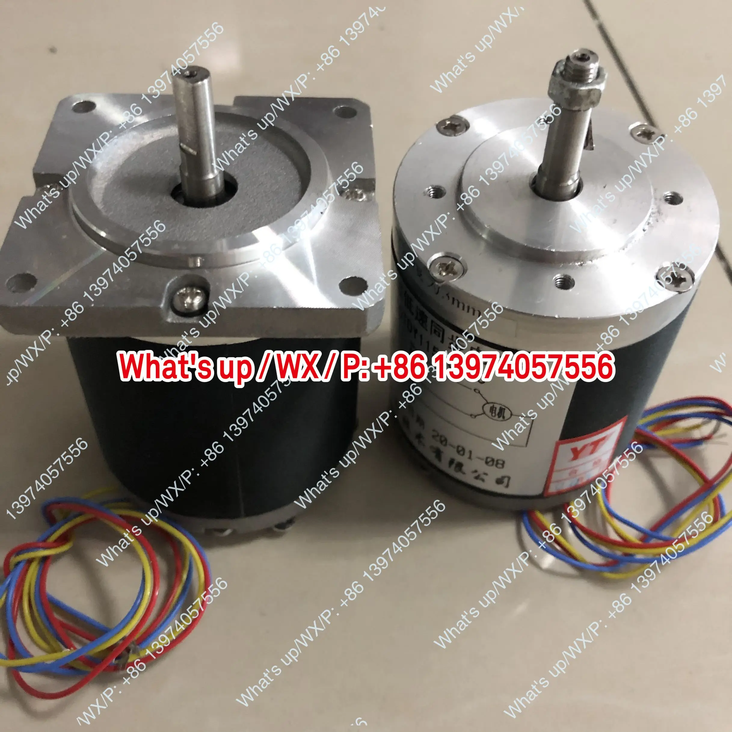 Suzhou Yintong Jack 55TDY115-3-36 Piercing Machine Parts Baoma DB703 Rotating Head Permanent Magnet Motor