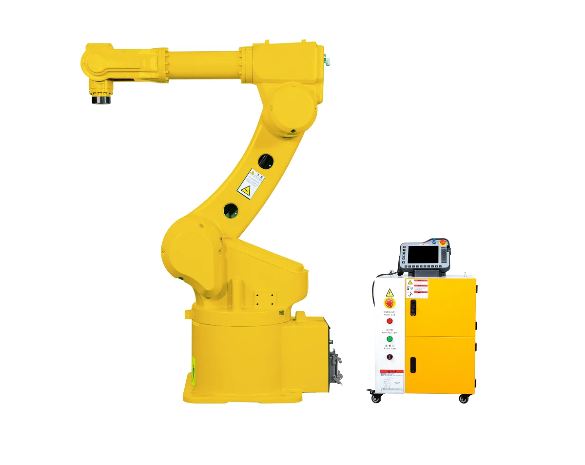 Industrial coating robotic system automatic electrostatic spray painting robot arm