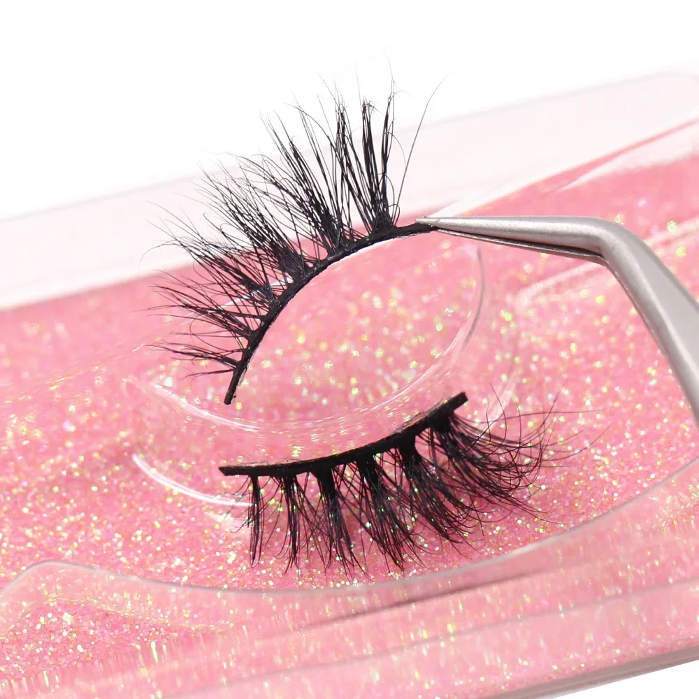 Half Eey Lashes Soft Mink Lashes Reusable Foxy Eyes False Eyelashes Natural Fluffy Makeup Tools Extension Fake Lashes maquiagem