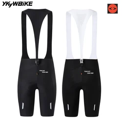 YKYWBIKE Women Cycling Bib Shorts Summer Bicycle Bib Pants Road Bike Short Pants 7 Hours Riding Italy Interface Padding