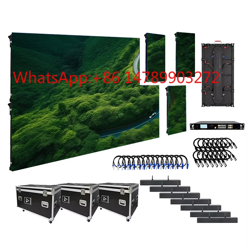 

P2.97-P3.9 500*1000mm Fine Pitch LED Panel Fixed Outdoor Rental Billboard Screen