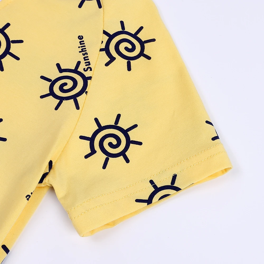 Kids Tales 2026 Sommer Neugeborenen Baby Strampler Vollflächiger Druck Kurzarm Baumwolle Einteiler Kleidung Säugling Schlafanzug Kleinkind Overall Kostüm – Detail 6
