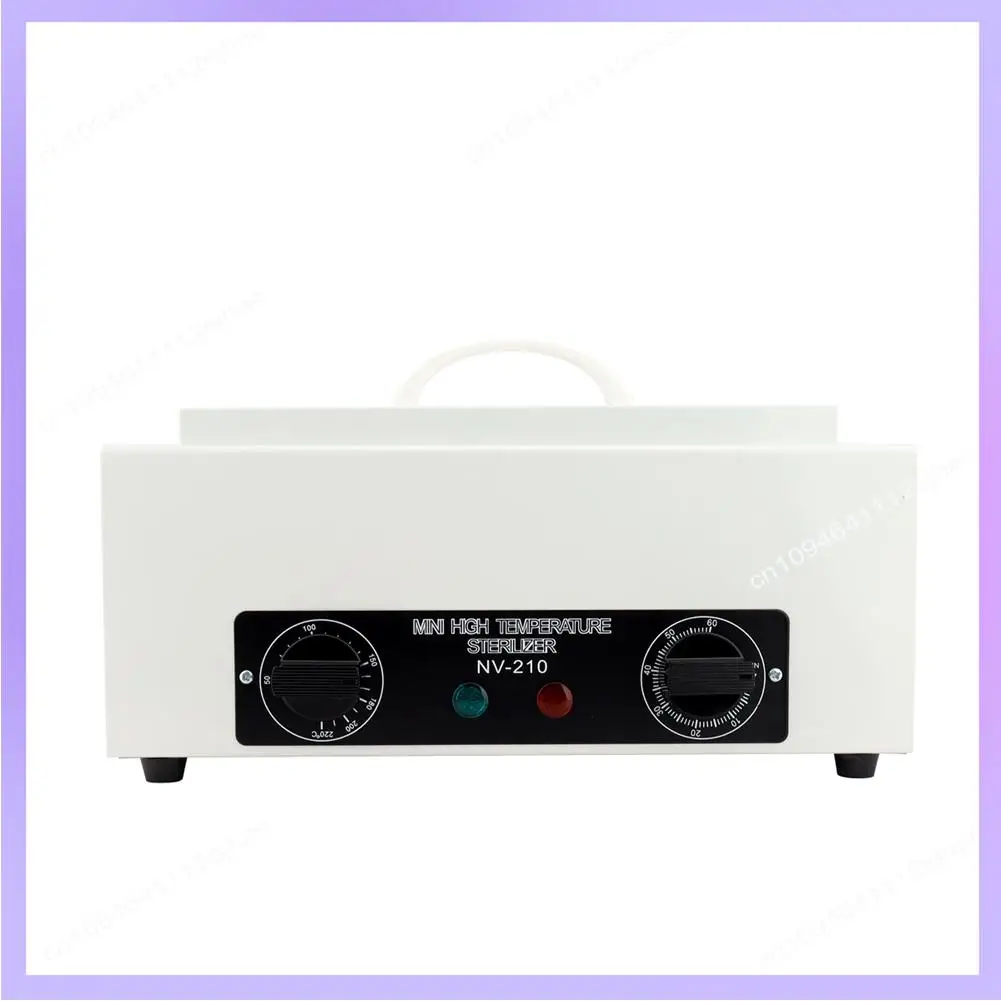 N83R 300 واط معقم الحرارة مع الموقت صندوق تعقيم مانيكير باديكير للشعر الجمال مسمار أدوات معدنية الاتحاد الأوروبي التوصيل