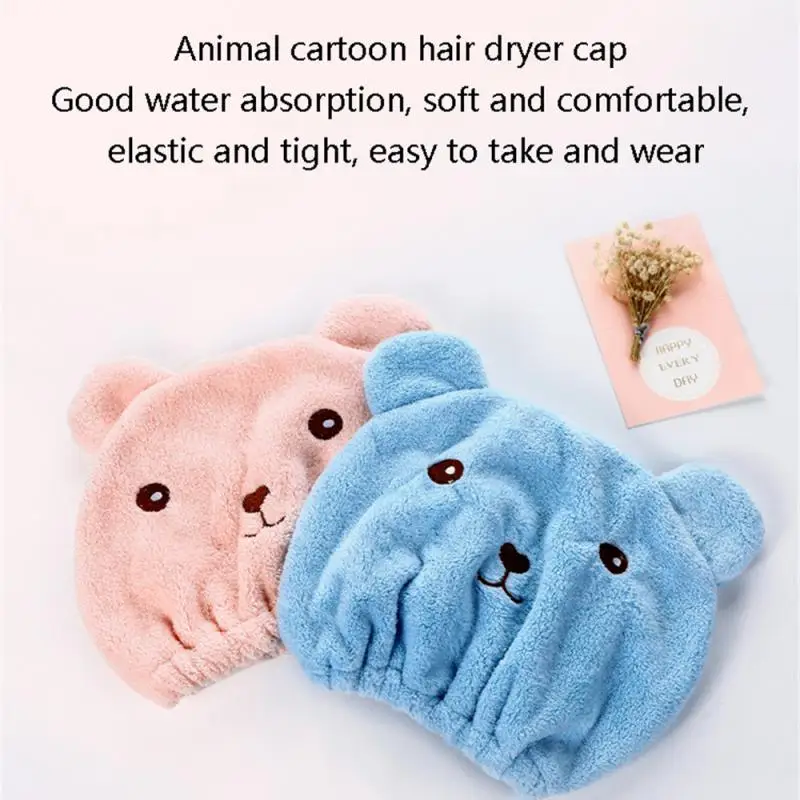 Dry Hair Towel Dry Hair Cap Not Stuffy Convenient Strong Water Absorption Superfine Fiber Quick Dry Luxury Microfiber Towels