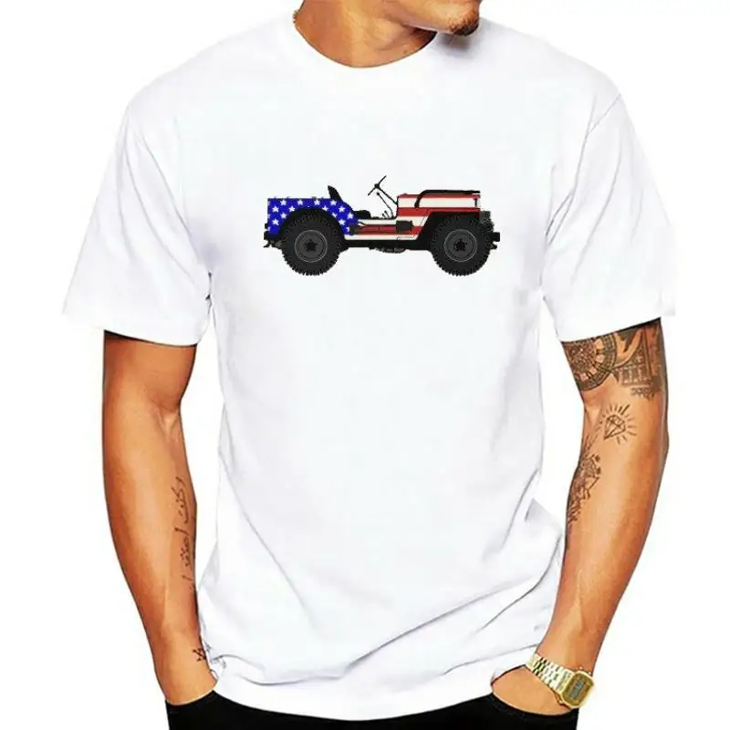 Willys CJ2A Short Sleeve Unisex T Shirt