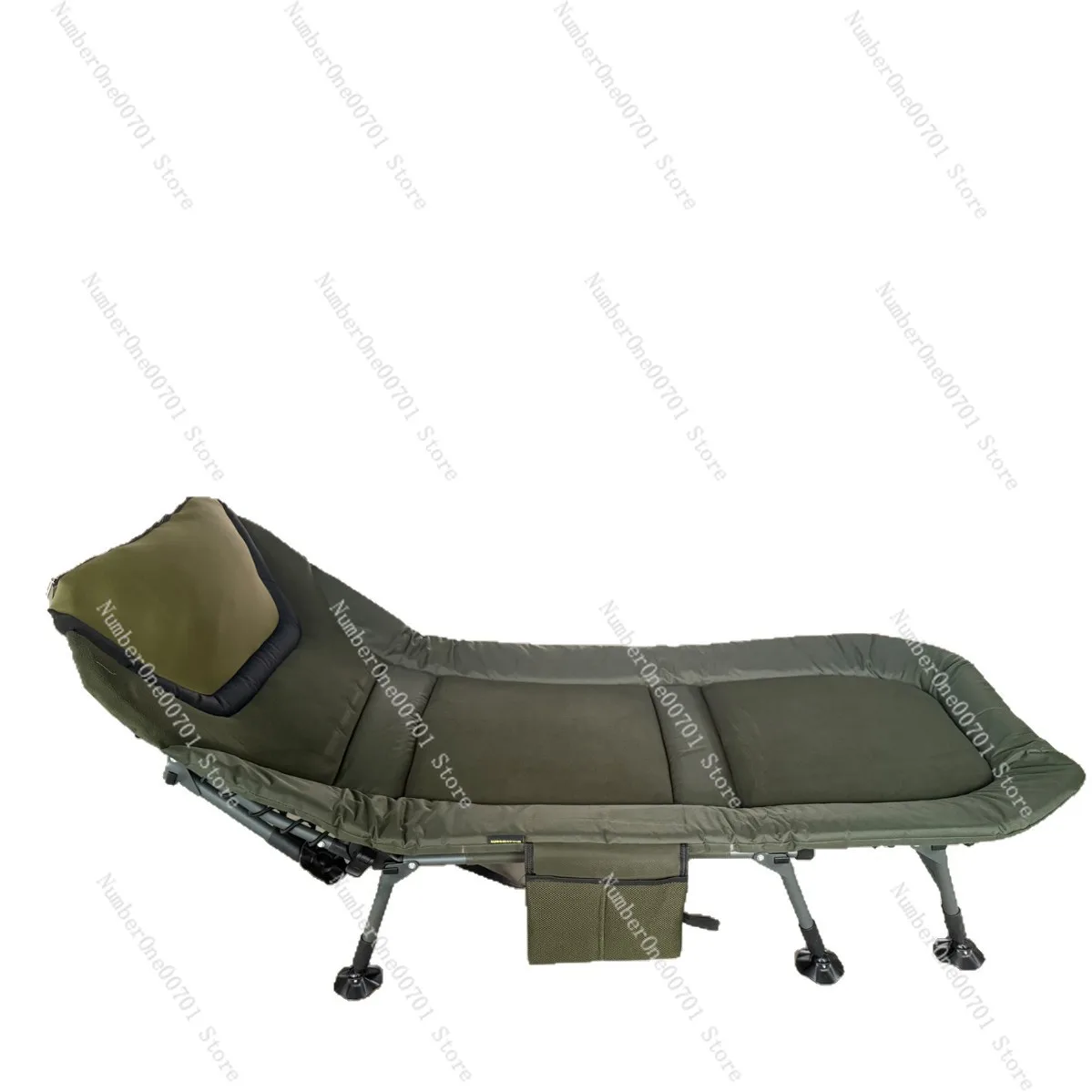 Folding All-Terrain Bed, Adjustable Height Extra Wide Cot for Camping Home Care & Nap