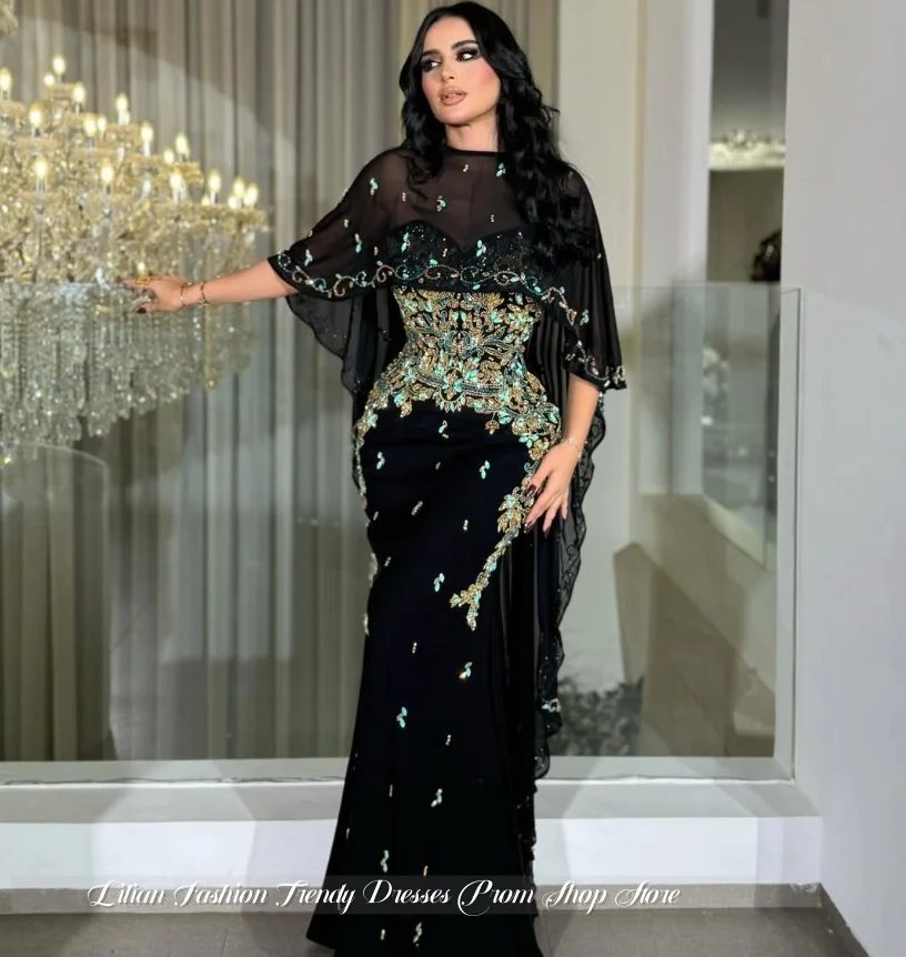 Maßgeschneidertes, wunderschönes Abendkleid aus dem Nahen Osten, mit Perlen bestickt, arabisches Tanz-Partykleid, Hochzeitskleid, Verlobungskleid