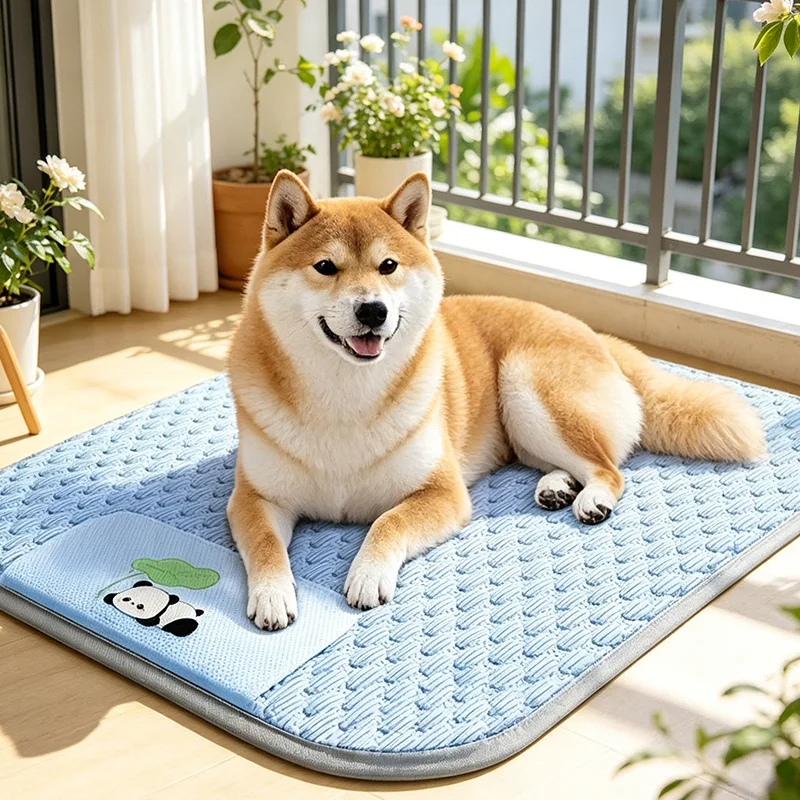 Cooling Sleeping Mat Dog Cooling Mat Dog Bed Cat Cooling Mat Suitable All Seasons Can Be Used As A Cool Sleeping Mat In Summer_voghion.com
