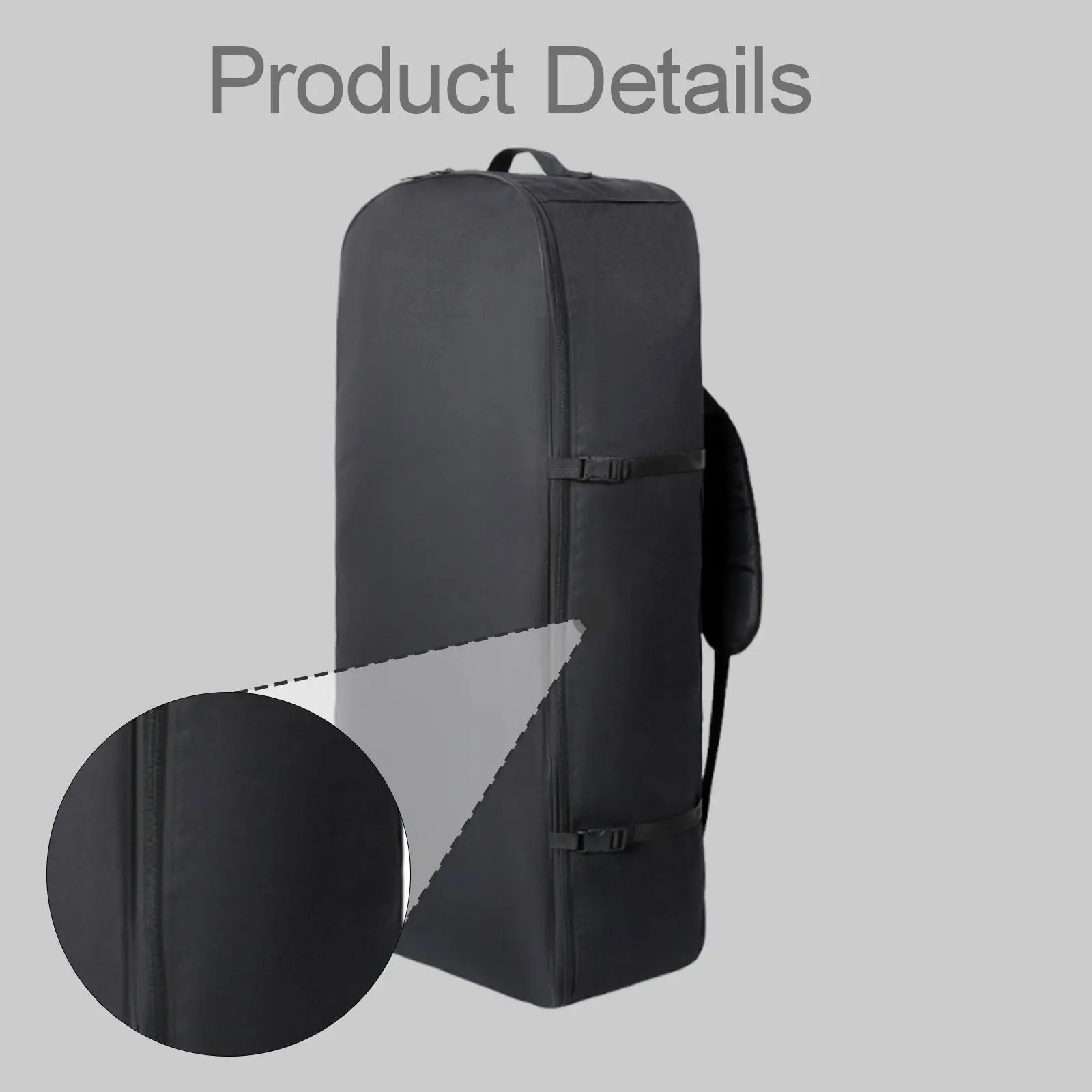 Surfboard Bag Large Capacity Adjustable Travel Backpack Waterproof Organizer Handbag for Beach Paddle Water Sport Accessories