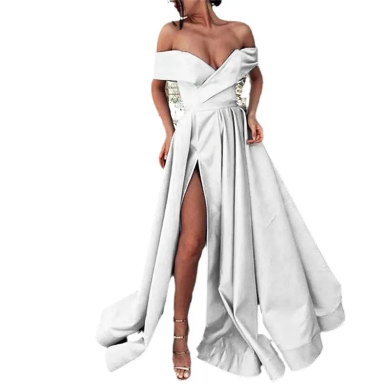 فستان نسائي 2025 فستان صيفي جديد، فستان أوروبي وأمريكي عبر الحدود عميق على شكل حرف V لون ebay D متعدد الألوان #5