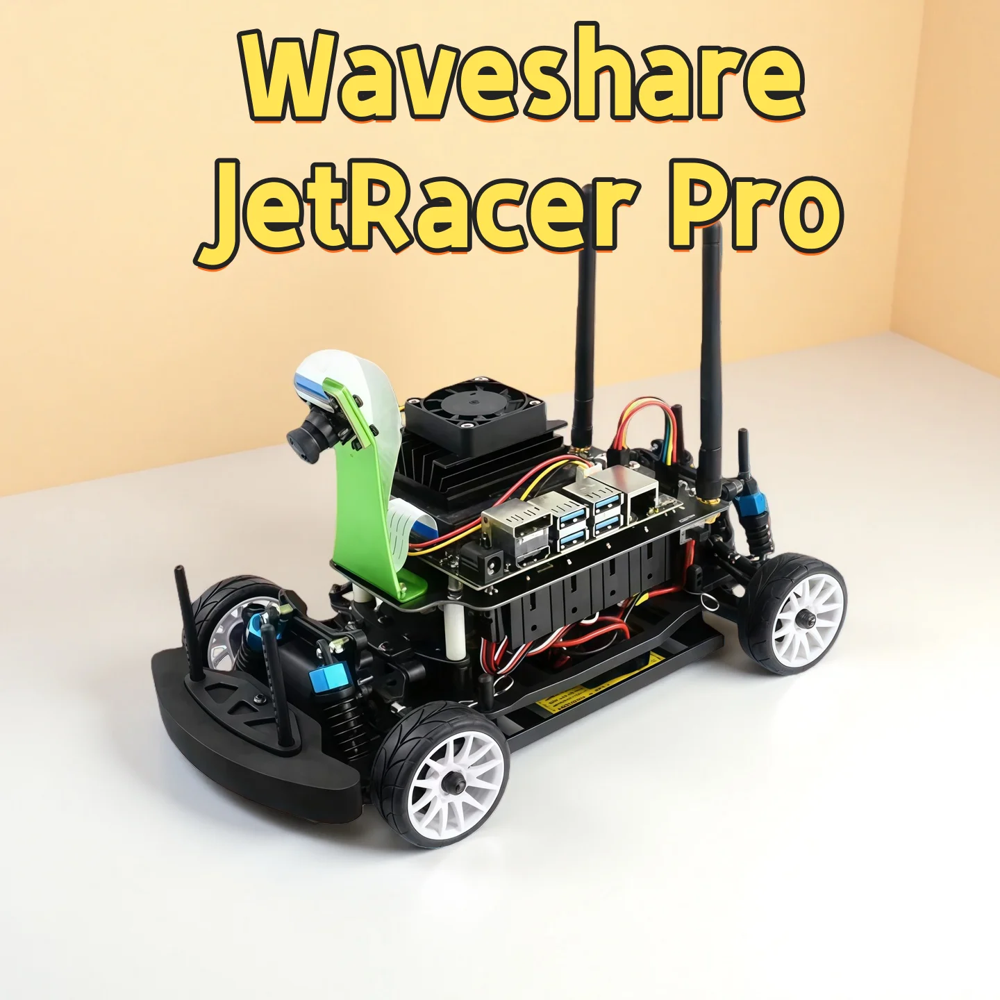 

Гоночный робот Waveshare JetRacer Pro AI с питанием от Jetson Nano 4 ГБ на выбор