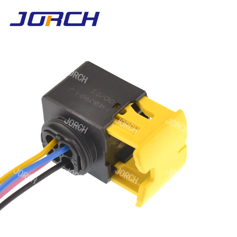 4 Pin New Energy Connector Harness Plug Nitrogen oxygen sensor plug 3-1418390-1 with 15cm wires