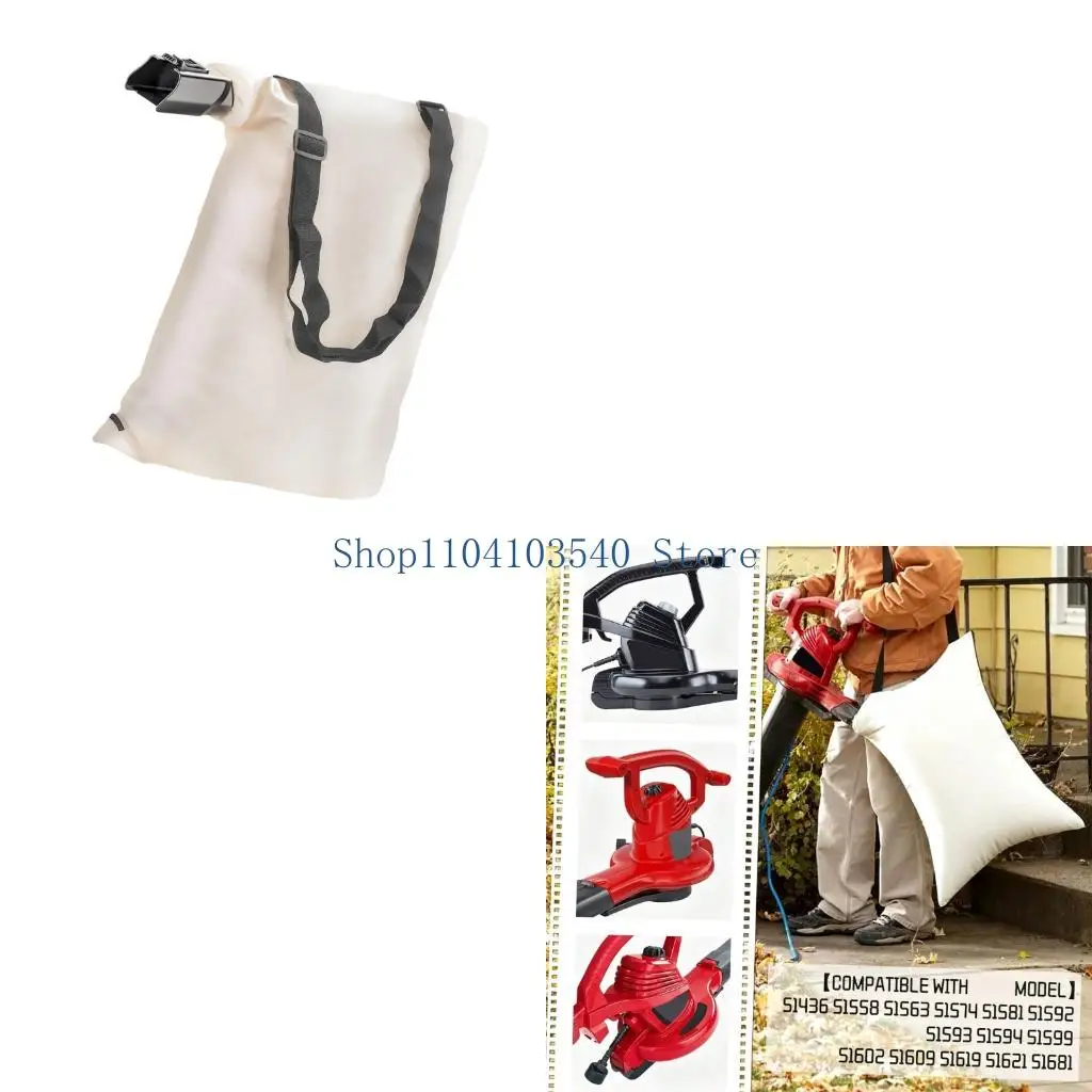 02DC Outdoor Work Bag for 51436 51558 51563 Blower Vacuum in Debris Collection Tasks
