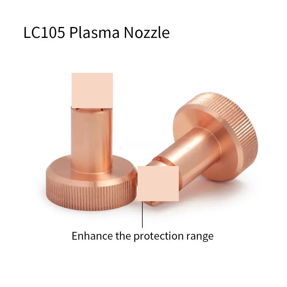 W03X0893-74A Extended Shield Fit Lincoln LC105 Plasma Torch, Plasma Cutting Gun Consumable Parts