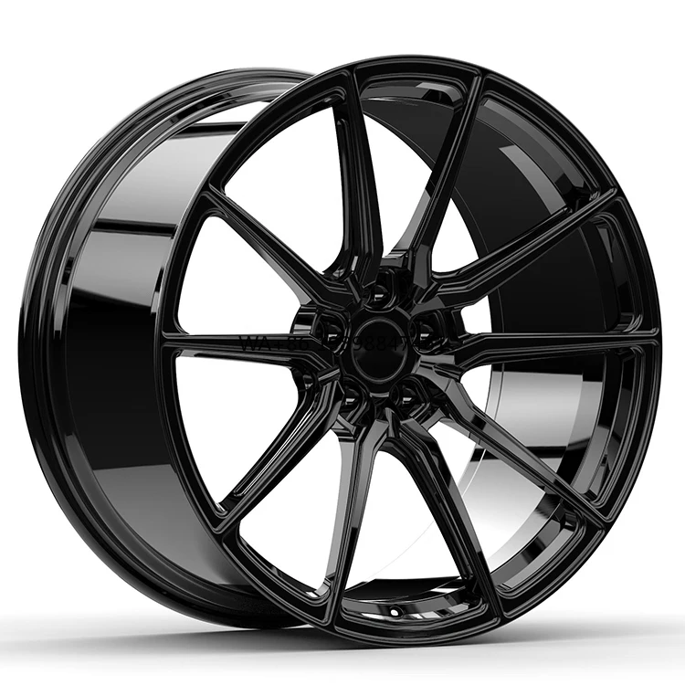 

1-piece Forged Wheels Car Alloy Rims Wheel Muti-Spokes Custom 18 19 20Inch Wheel 5x112 5x120