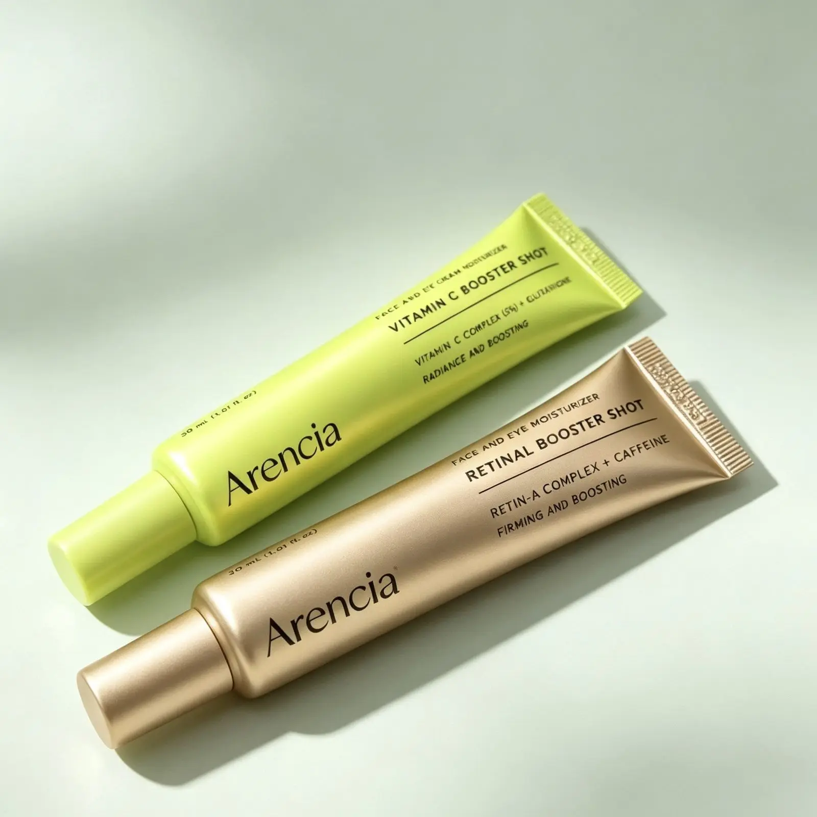 Arencia Retinal Vita A Skin Booster Shot For Eye Face Neck Wrinkle Skin Care,Vitamin C Brightens Skin Tone Improve Dullness