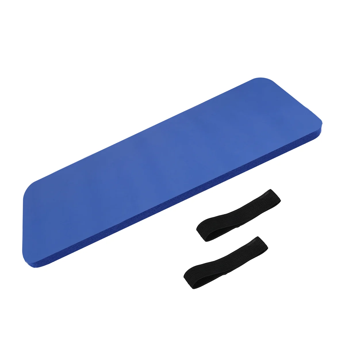 Estera de yoga de 15 mm de espesor, cómoda espuma, rodillera, codera, esteras para ejercicio, yoga, pilates, almohadillas interiores, entrenamiento físico, azul