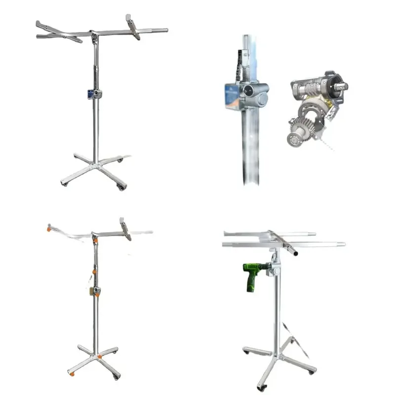 Sale 3/3.5/4M Lifting Tool Crane Folding Hand Electric Dual-purpose Air Conditioner Installation Tool Professional Elevator