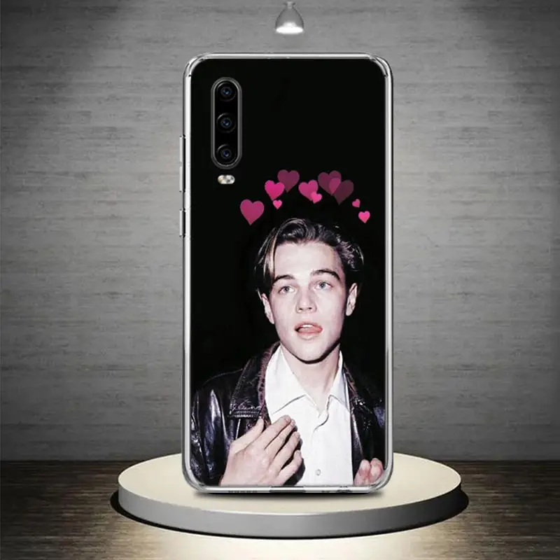 Leonardo Dicaprio Young Phone Cover Case For Huawei P30 P40 P10 P50 P20 Lite P Mate 10 20 30 40 Pro + Art Pattern Coque Funda