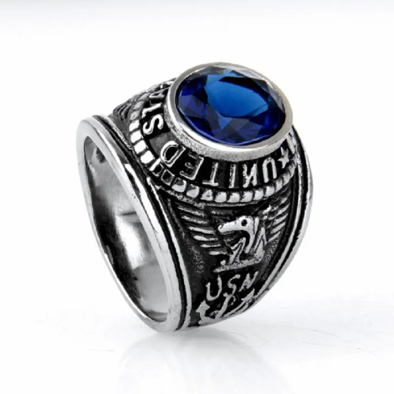 Fashion vintage creative Stainless steel men\'s ring