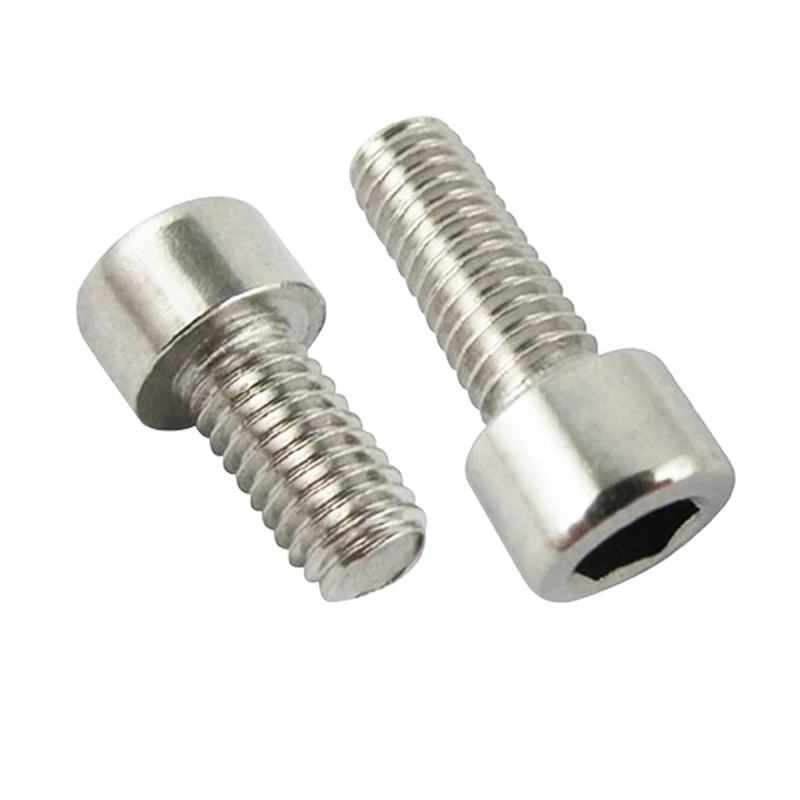 2/5PCS M12 *(20mm-120mm) 스레드 201 스테인레스 스틸 육각 육각 소켓 캡 머리 나사 볼트 원통형 머리 알렌 볼트