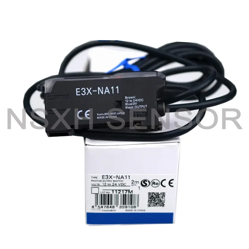 

E3X-NA11 New Optical Fiber Amplifier Photoelectric Sensor Sensor