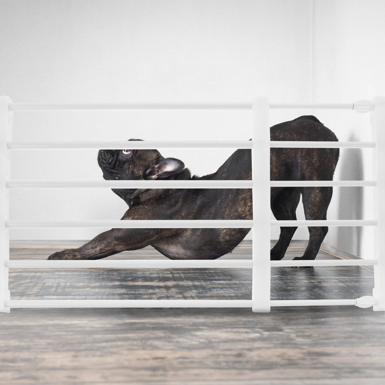 

Pet Fence Indoor Dog Gate No Punching Gates Barrier for Home Silica Gel Doggie Indoors Baby