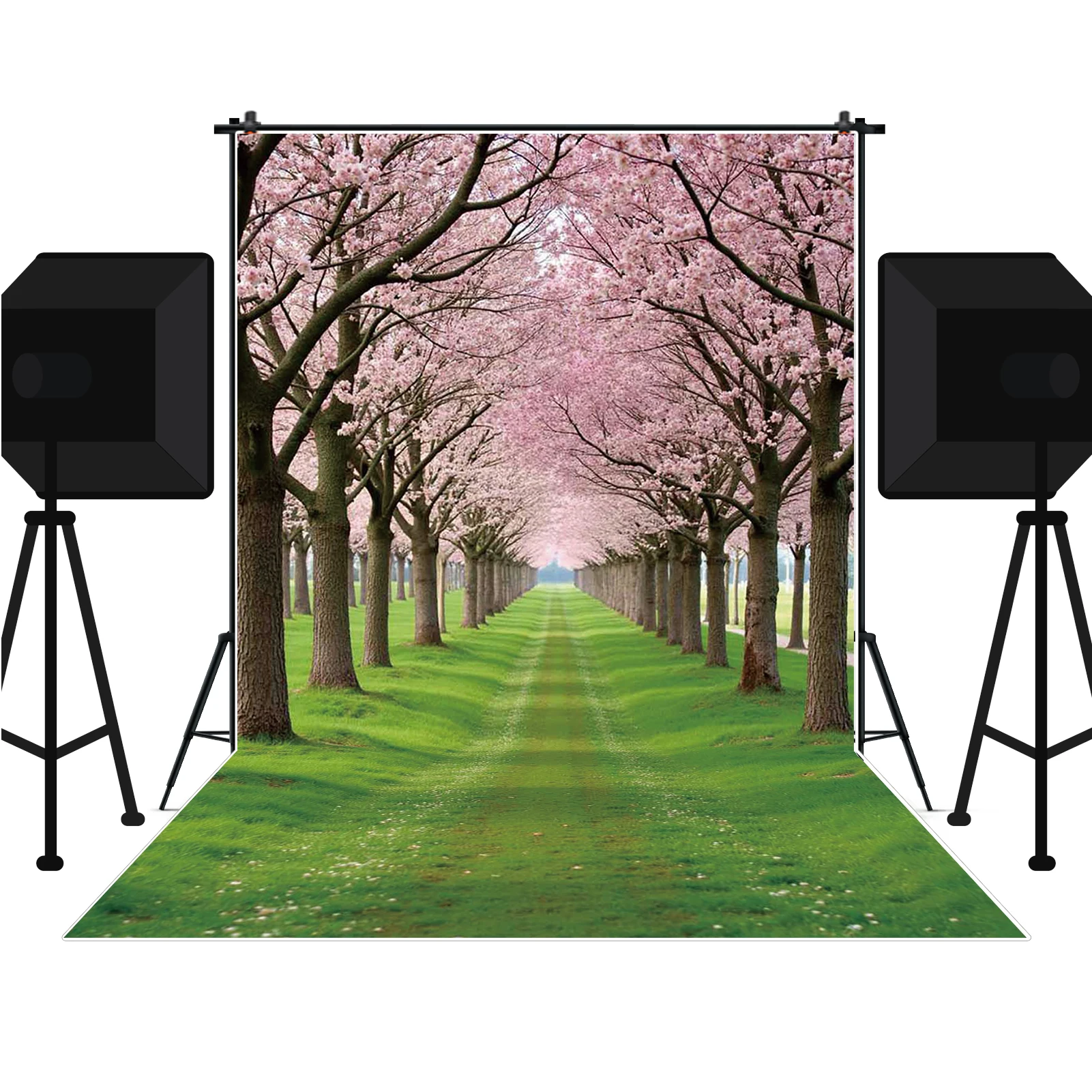 MOON.QG Bloem Bloesem Achtergrond Lente Tuin Gras Verjaardag Bloemen Bruiloft Fotografie Achtergrond Valentijnsdag Natuur Buiten