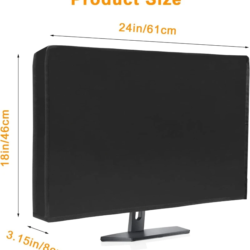 Multi-Size Computer Monitor Protector, Waterproof Dustproof Anti-Static, Full Body Silky HD Panel Cover