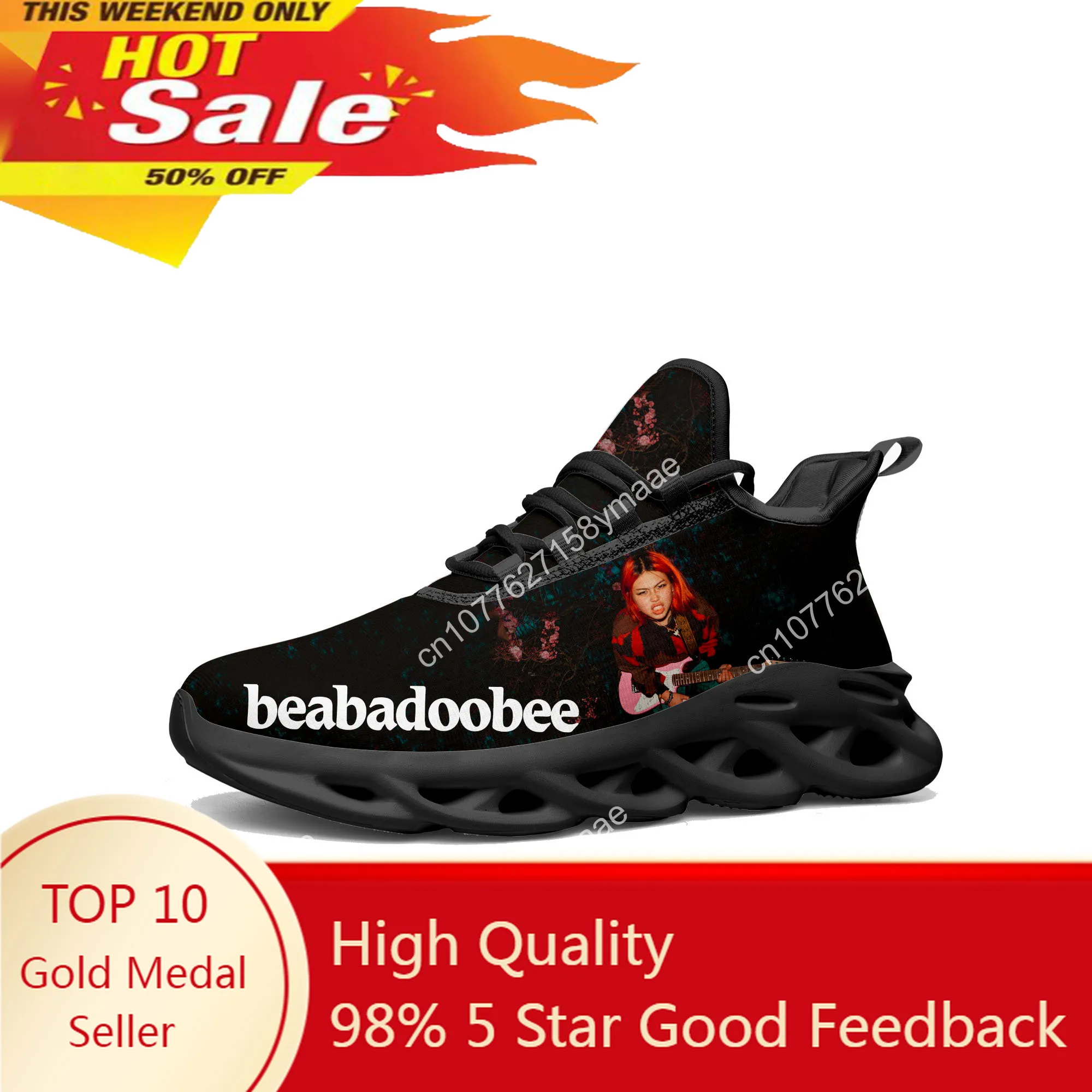 

Beabadoobee Singer Flats Sneakers Mens Womens Sports Running Shoes High Quality Sneaker Customization Shoe Lace Up Mesh Footwear