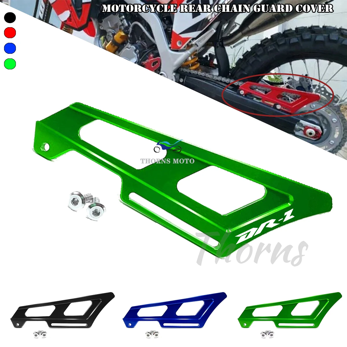 

For SUZUKI DRZ 400S 400E 400SM DRZ400S DRZ400E DRZ400SM 2000-2020 Motorcycle Chain Guard Trim Panel Protective Cover Accessories