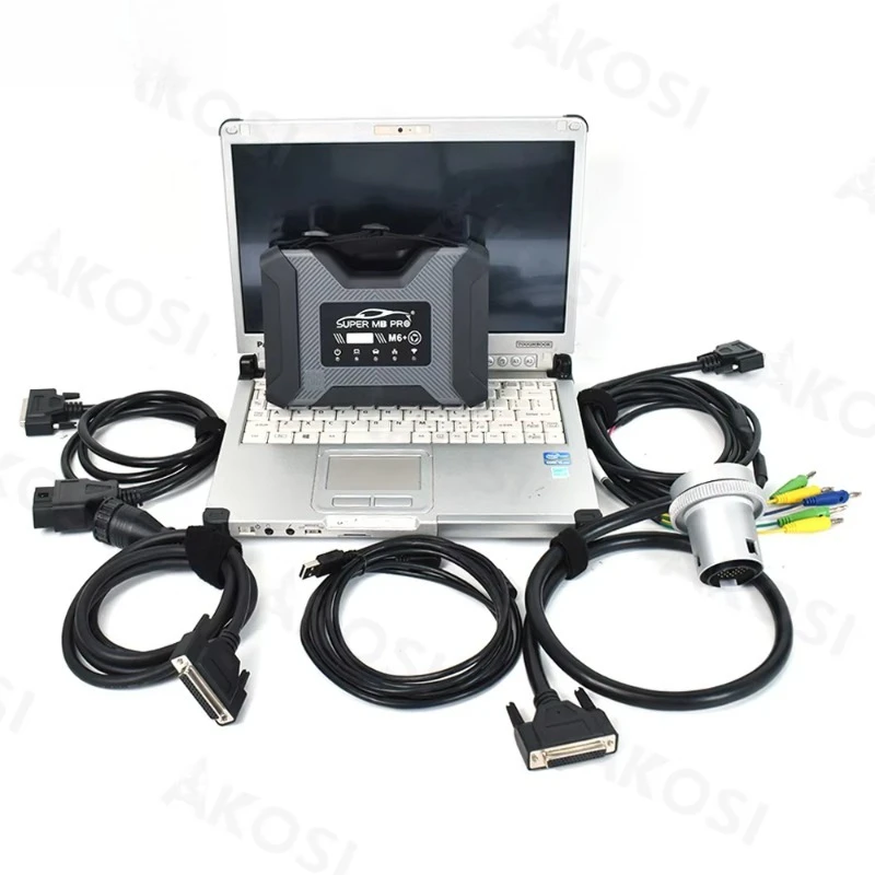 2024 M6+ النسخة الكاملة للماسح الضوئي التشخيصي يدعم ForB-MW Aicoder/ Esys مع الكمبيوتر المحمول #1