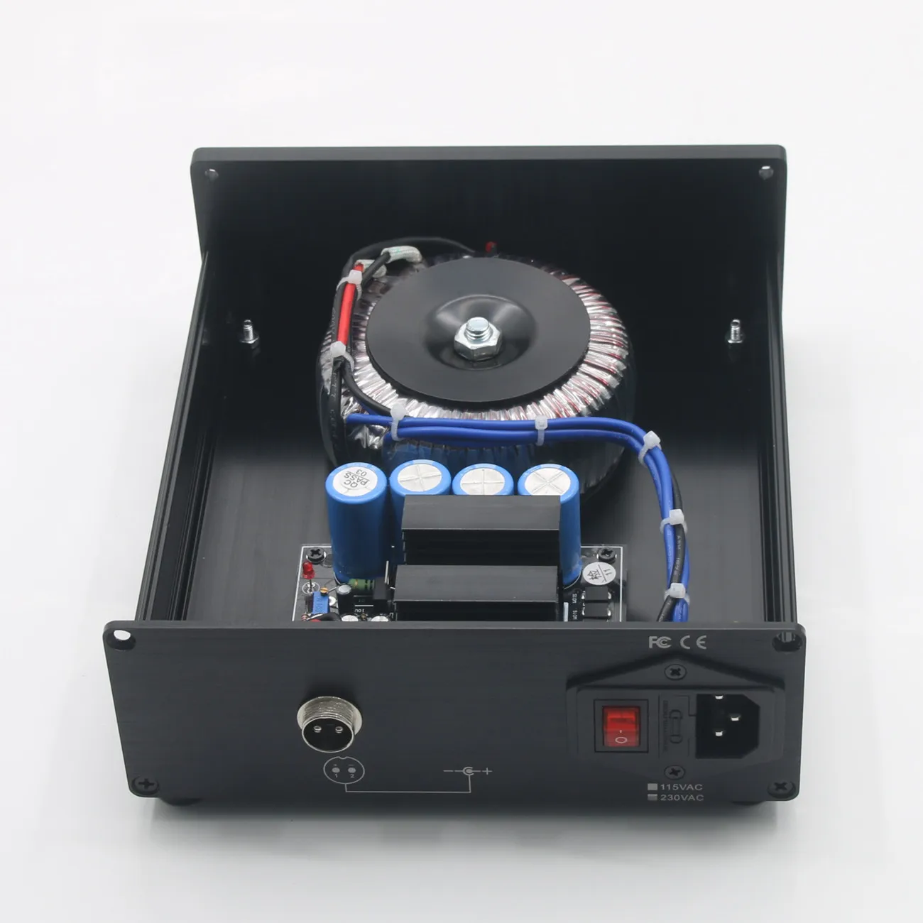 Fonte de alimentação linear SUPER DC50 120W DC12V de baixo ruído e alta corrente regulada com vedação de ouro