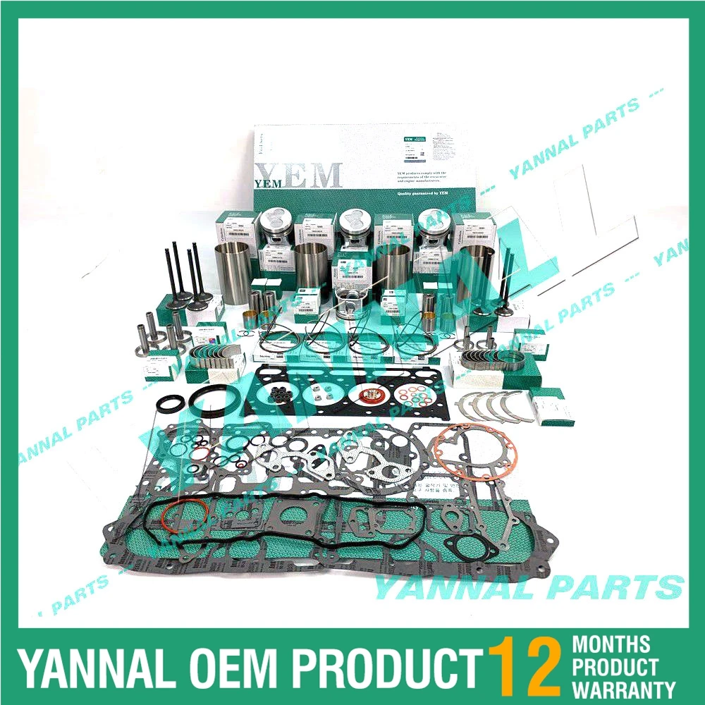 

V2203-M-IDI V2403 Комплект для ремонта двигателя для Kubota Bobcat S130 S150 S160