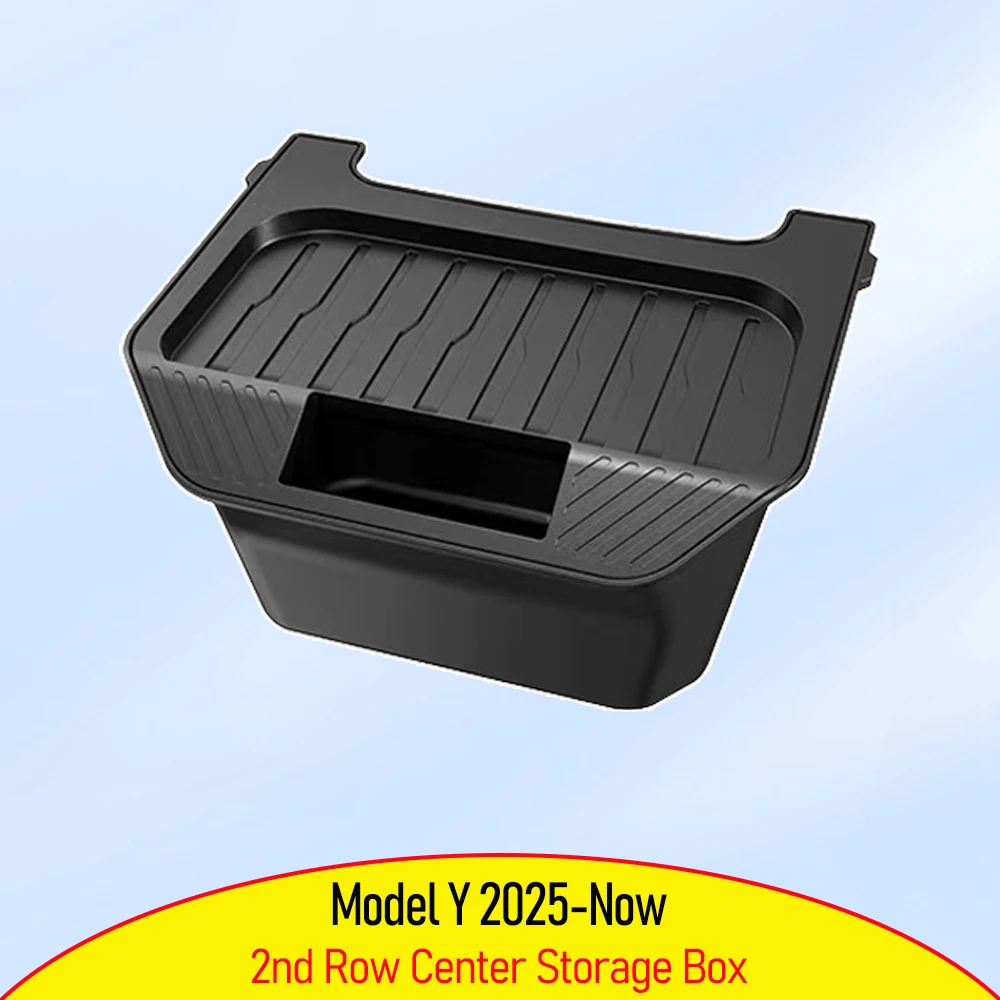 

2026 2025 Model Y Juniper Backseat Trash Can Organizer Storage Box Underseat Storage Tray Accessories for Tesla Model Y Juniper