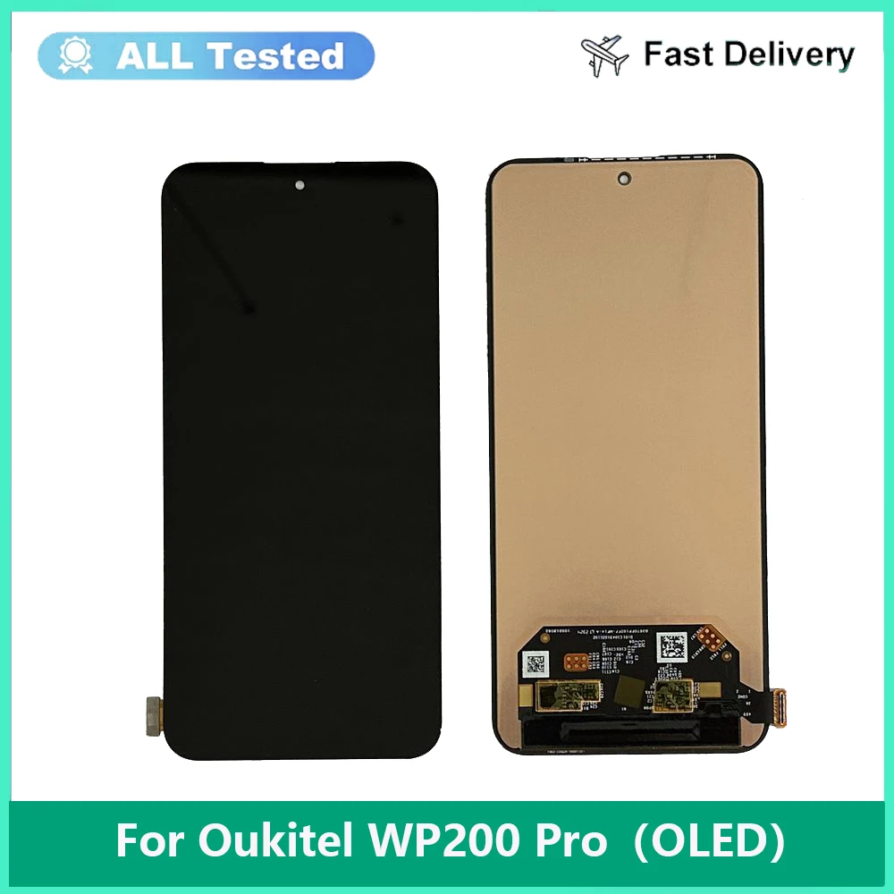 OLED 6.7 inches For Oukitel WP200 Pro LCD Display + Touch Screen Digitizer Oukitel wp200Pro Display LCD Sensor Parts