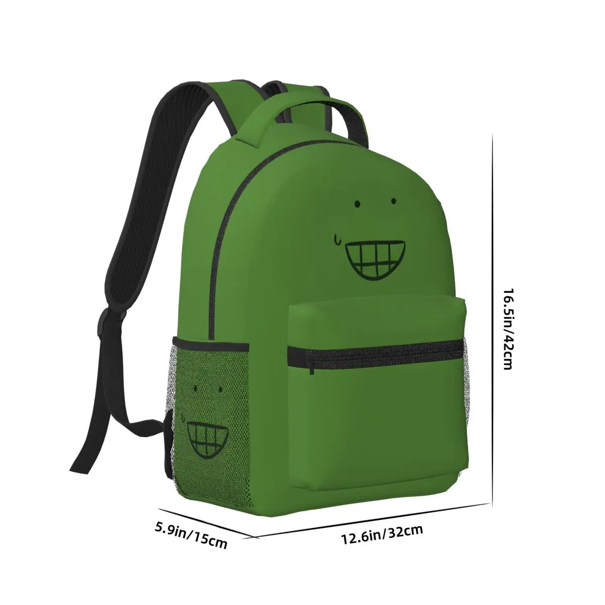 Liam Plecak From HFJone (WEIRD SMILE) Backpack for Men Women Fashion Student Business Daypack College Shoulder Bag 17in