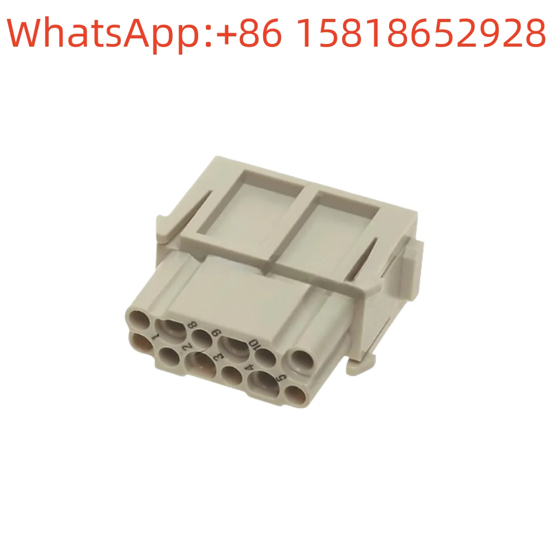 

1 шт. HARTING 09140123101 Комбинированный сверхмощный Han 10A 12-контактный модуль Обжимной модуль