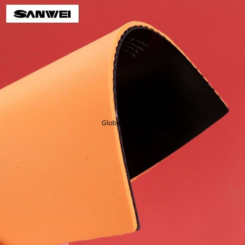 Original sanwei tênis de mesa borracha provincial target pro 3 (borracha pegajosa de nano penetração) target 3 esponja de ping pong