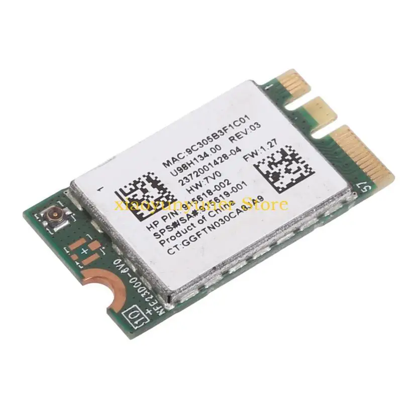 Carte réseau P9JB pour Realtek RTL8723DE, 300M NGFF M.2, compatible sans fil, pour 915619-001 915618-002