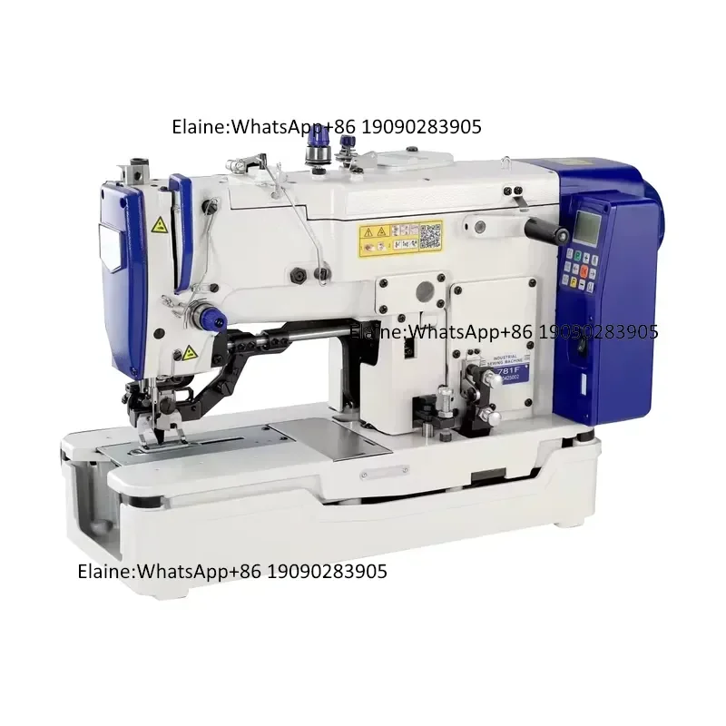 QK-781DF High Quality Integrated Direct Drive Flatbed Button Holing Industrial /Industrial Flat Buttonhole Machine
